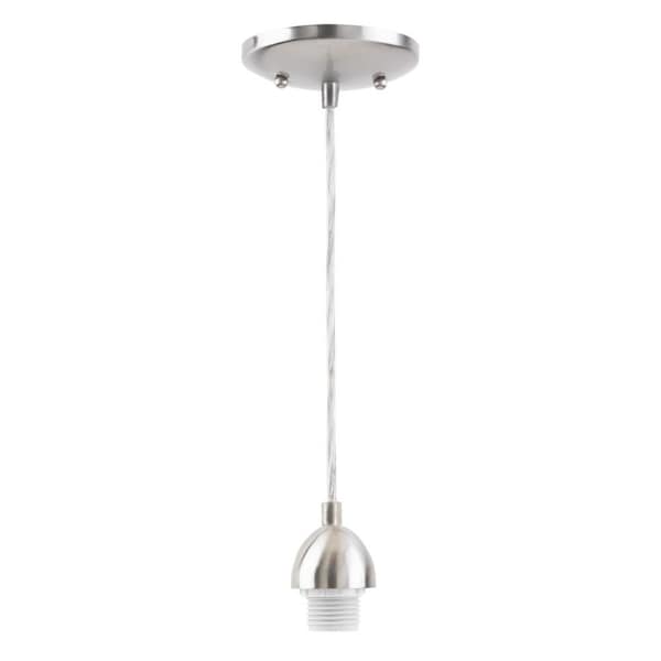 Westinghouse One-Light Indoor Mini Pendant Brushed Nickel 7028400 - main